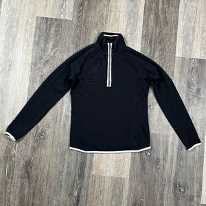 Jack Nicklaus 1/4 Zip Fleece Pullover Sweater Golf Sz Small